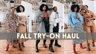 COLLECTIVE FALL TRY-ON HAUL | ZARA, H&M, PRADA, CHANEL AND MORE | Fall outfit ideas | THE YUSUFS