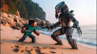 1,000,000 Predators vs 5,500,000 Steves from Minecraft - Ultimate Epic Battle Simulator 2 #uebs2