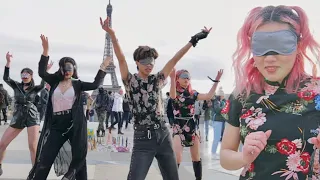 MAMAMOO - 'HIP' BLINDFOLD CHALLENGE [KPOP IN PUBLIC PARIS] A MESSSS