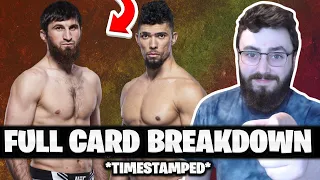 Full Card Breakdown - UFC Vegas 84: Ankalaev vs Walker 2 | Fight Predictions & Best Betting Tips