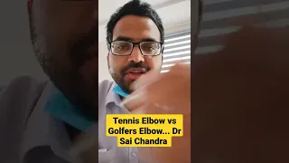 Tennis Elbow vs Golfers Elbow... Dr Sai Chandra