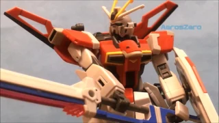 Sword Impulse Gundam launch (stop-motion)