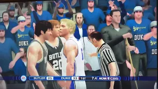 NCAA Basketball 10 - National Championship Game!! #1 Duke vs #6 Butler!!