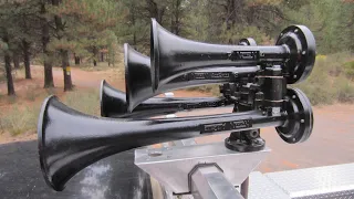 Nathan Airchime Mixed Cast P5 Train Horn Southern Pacific