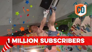 Magnus Midtbø Hiits 1 MILLION Youtube Subscribers! | Climbing Daily Ep.1902