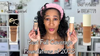 YSL All Hours vs Gucci Eternite de Beaute Foundation Comparisons | BEST Full Coverage Foundations!