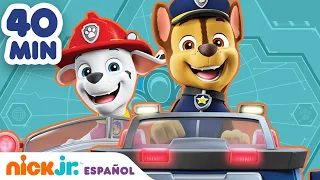 Paw Patrol, Patrulla de cachorros | ¡40 MIN de rescates emocionantes! | Nick Jr. en Español