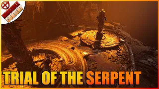 SHADOW OF THE TOMB RAIDER Oil Puzzle [Trail Of The Serpent - Serpent's Head]