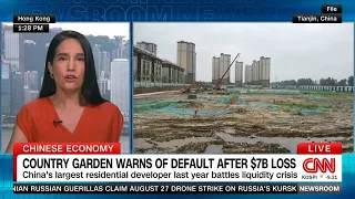 China property troubles deepen as Country Garden warns it may default