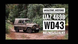 Terenowy UAZ 469b WD43 - Prezentacja legendarnego samochodu z Wojska Polskiego 🎬 Jakub Strumiłło