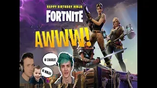 Dr Lupo's Son Sings Happy Birthday to Ninja | Fortnite Best Daily Moments