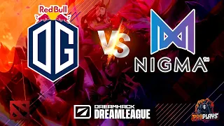 OG vs NIGMA [DOTA 2 LIVE] [BO3] [ENG] - DreamLeague S15 DPC WEU - Upper Division - English Cast