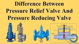 Difference Between Pressure Relief Valve And Pressure Reducing Valve