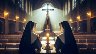 Gregorian Chants Honoring and Praise God - Sacred Prayer Ambience at the Church of the Nuns