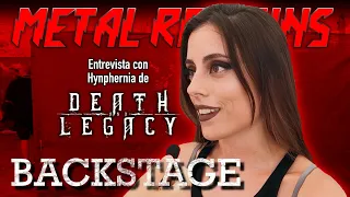 Entrevista con Hynphernia de Death And Legacy 🇪🇸 en Leyendas del Rock 2023 [Backstage]