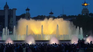 4K - Barcelona - Freddie Mercury & Montserrat Caballé - Montjuïc Magic Fountain (4K)