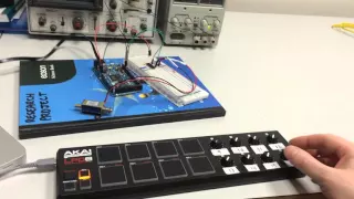 MIDI Controlled Solenoid