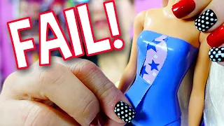 Barbie Color Reveal FAIL - Peel to Reveal A Waste of Money