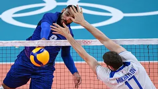 Top 50 Crazy Volleyball Spikes Over The Line