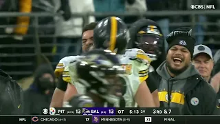 Ben Roethlisberger Game-Winning OT Drive vs. Ravens | NFL Week 18