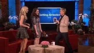 Kat Dennings and Beth Behrs Play 'Heads Up!'