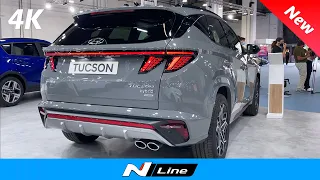 Hyundai Tucson N Line 2022 - First FULL review in 4K | Exterior - Interior, 1.6 CRDi 4WD MHEV, Price