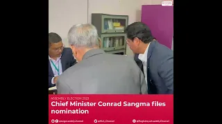 Chief Minister Conrad Sangma files nomination #shorts