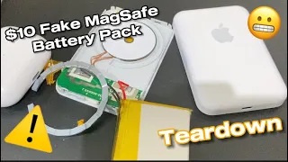 Fake iPhone MagSafe Battery Pack Teardown!