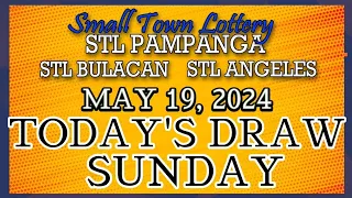 STL BULACAN, STL PAMPANGA, STL ANGELES RESULT TODAY DRAW  MAY 19, 2024