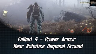 Fallout 4 Power Armor Near Robotics Disposal Ground