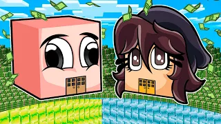 BEBÉ NOOB vs NOOBSI 😱💰 ¡BATALLA de CASAS MILLONARIAS en Minecraft!