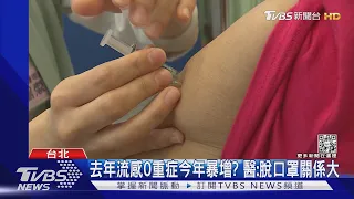 流感重症14例.H3N2多! 醫:疫苗株可能猜錯｜TVBS新聞@TVBSNEWS01