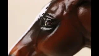 Easy & Realistic Eyes - HOW TO PAINT A BREYER MODEL HORSE - Tutorial