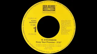 W. Stevenson - Keep Your Promise [HQSound][SYNTH-POP][1988]