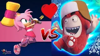 Sonic Dash 2: Sonic Boom Amy Vs Oddbods Turbo Run Christmas Fuse Character Androi/iOS Gameplay