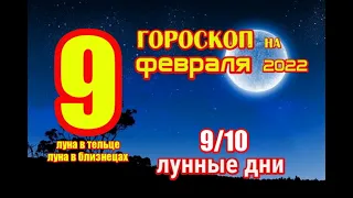 ГОРОСКОП НА СЕГОДНЯ 9 ФЕВРАЛЯ 2022 ГОДА ДЛЯ ВСЕХ ЗНАКОВ ЗОДИАКА. ГОРОСКОП НА ЗАВТРА 9 ФЕВРАЛЯ 2022