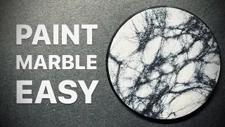 Try This Easy Marble Effect To Make Your WARHAMMER Minis Really Stand Out!