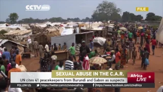 41 UN peacekeepers identified as suspects in C.A.R sexual abuse probe