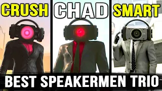 BEST SPEAKERMEN TRIO! SPEAKERWOMAN IS THE HOTTEST OR NOT Skibidi Toilet Analysis & Theory