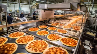 How Frozen Pizza is Made in Factories | HOW IT'S MADE