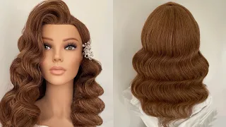 Perfect soft Hollywood waves! Curls tutorial with main mistakes