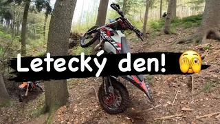 Letecký den! Potok za potokem s @enduro4fun !!! Rieju mr pro 300 ccm !!!