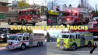 Fire Trucks Responding Collection - Oldies & Classics!