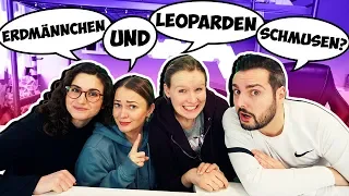 Lustige ONE WORD Challenge mit Kaan, Kathi, Dania & Bianca witzige Sätze mit 1 Wort erfinden