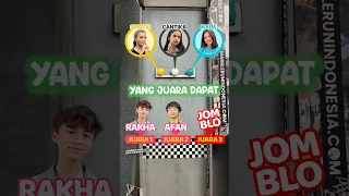 Kalah Jadi Jomblo! Menang dapat Rakha! - Mala 🆚 Sridevi 🆚 Cantika | MRI PanSosKap #Shorts