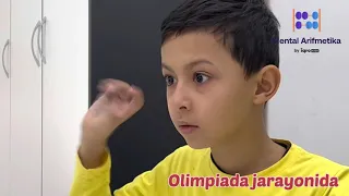 Mental arifmetika olimpiada jarayonida