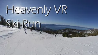 Heavenly VR Ski Run with Lake Tahoe