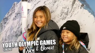 Holding the Olympic Torch at the 2020 Youth Olympic Games | Sky & Ocean Vlogs