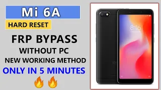 Mi 6A Frp Bypass 2022 l Google account Bypass Without PC | MIUI11 | Working Method With Proof