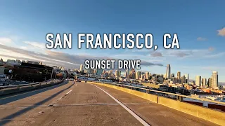 San Francisco Sunset Drive in 4K